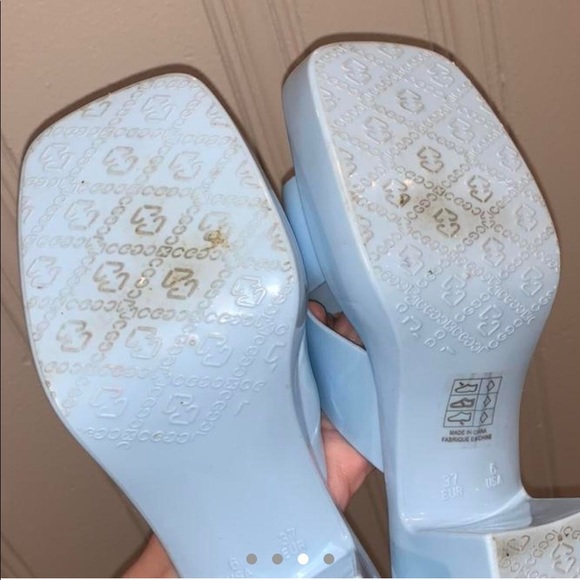 Jeffrey Campbell | Shoes | Jeffrey Campbell Bubblegum Summer Jelly Heel Platform In Baby Blue 